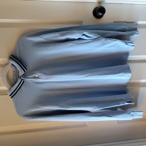 Old Navy men's long sleeve polo shirt.  Size large.